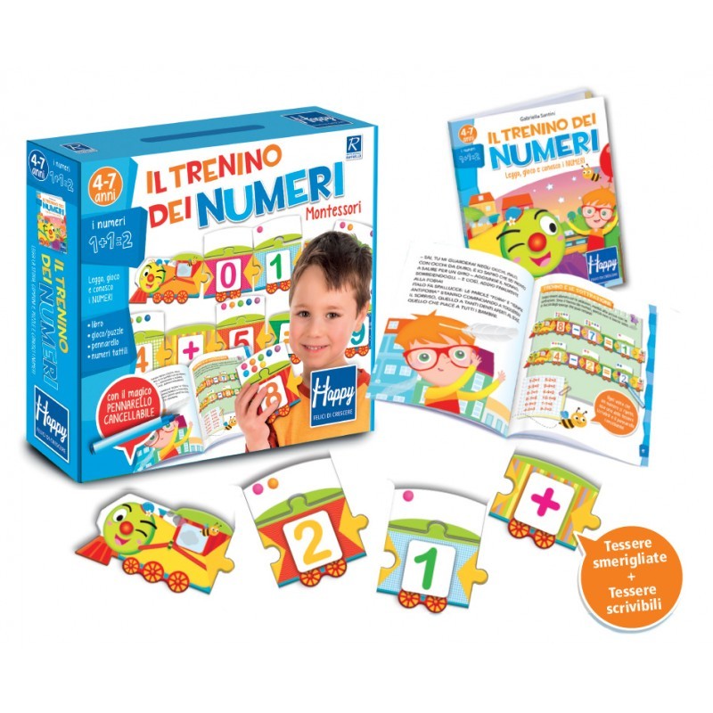 Il Trenino Dei Numeri Montessori - Raffaello Ragazzi