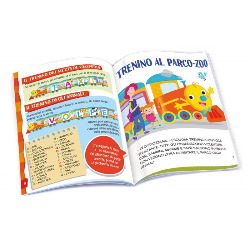 Il Trenino Dell'alfabeto Montessori - Raffaello Ragazzi