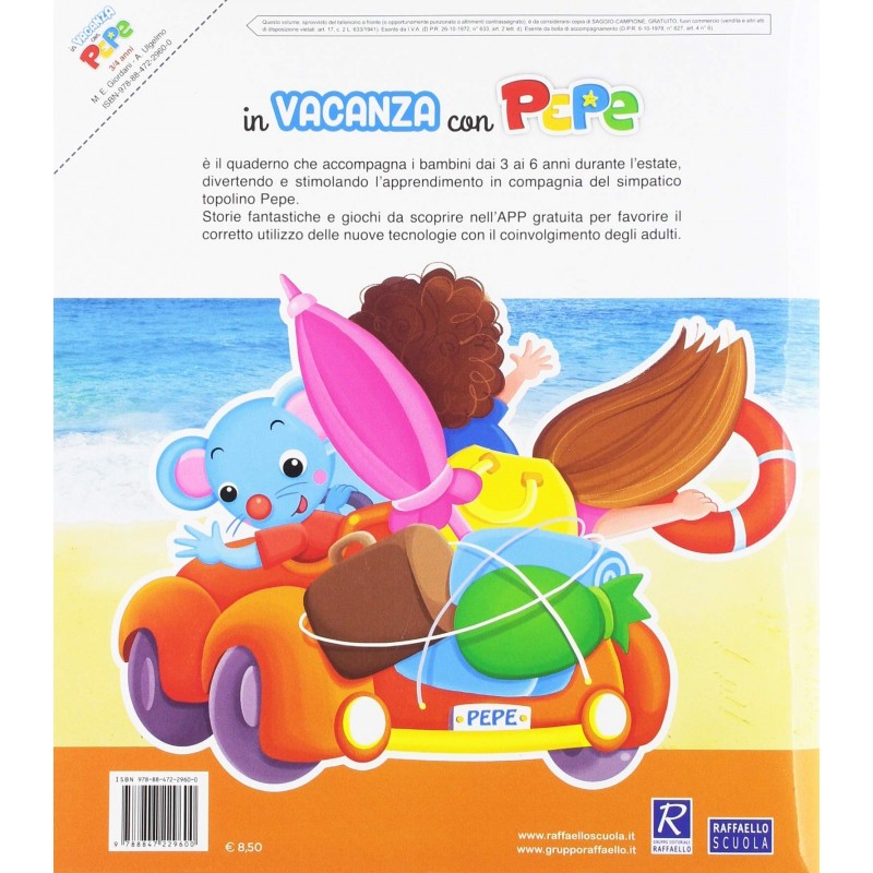In Vacanza Con Pepe - 3/4 Anni
