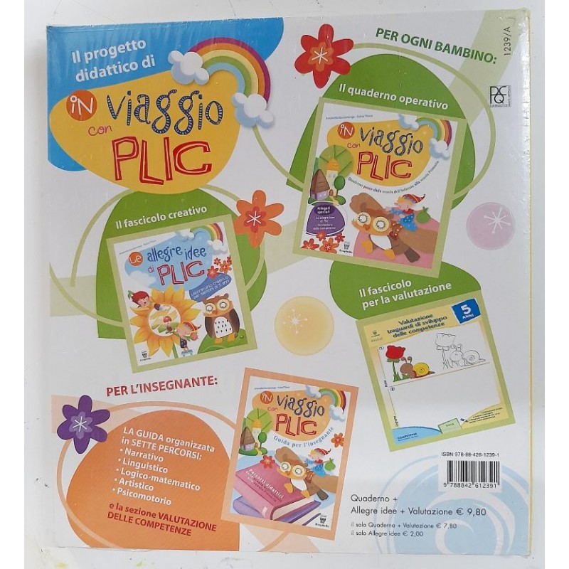 In Viaggio Con Plic - Quaderno + Allegre Idee + Valutazione