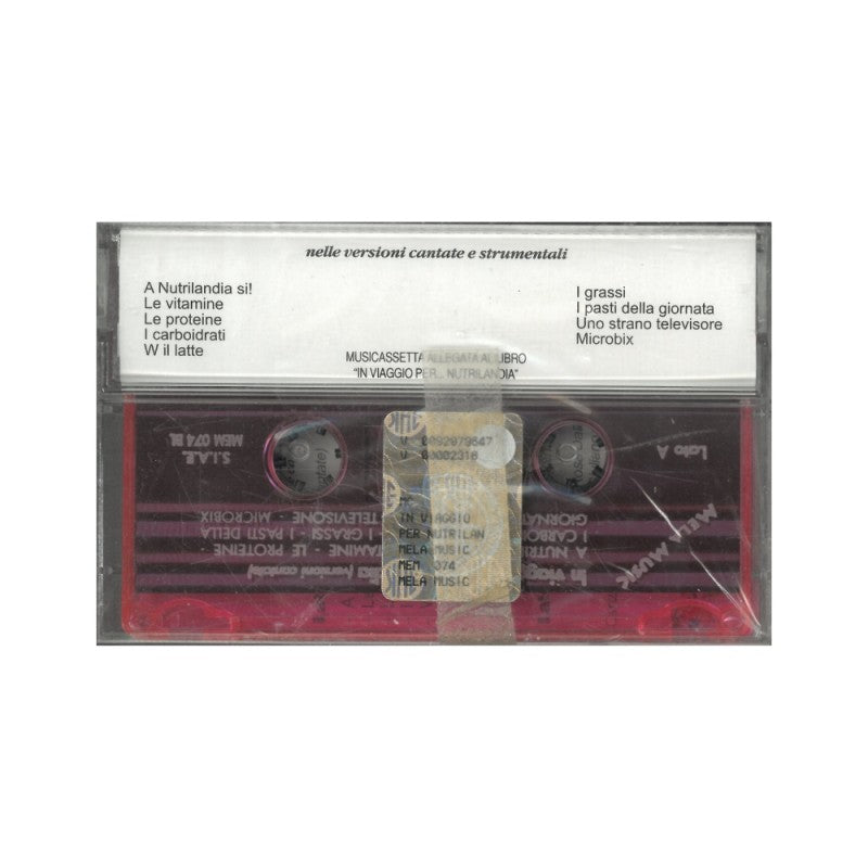 In Viaggio Per Nutrilandia. Dattolico Rosa. Audiocassetta – Mela Music