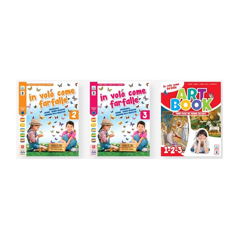 In Volo Come Farfalle 1 - 2 - 3 + Artbook