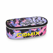 Astuccio Ovale Comix WBS Bear - Viola/Rosa