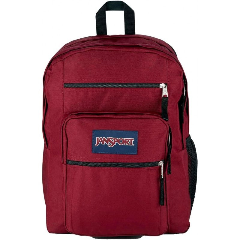 Jansport Big Student, Zaino Grande, 34 L, 43 X 33 X 25 Cm, Scomparto Per Laptop Da 15 Pollici, Rosso Ruggine