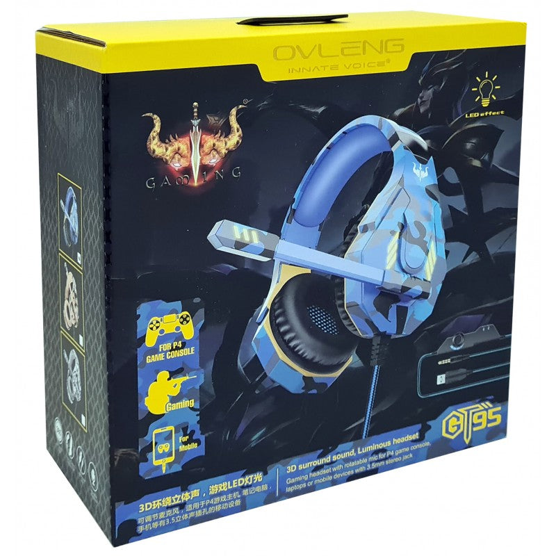 Karma Gt 95, Cuffia Gaming Usb Desert