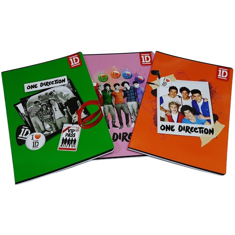 Kit 10 Maxi Quaderni Bambina A4 1r 80gr - Fantasie Assortite