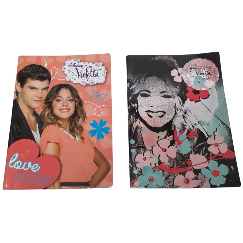 Kit 10 Maxi Quaderni Bambina A4 Quadretto 4mm 80gr - Fantasie Assortite