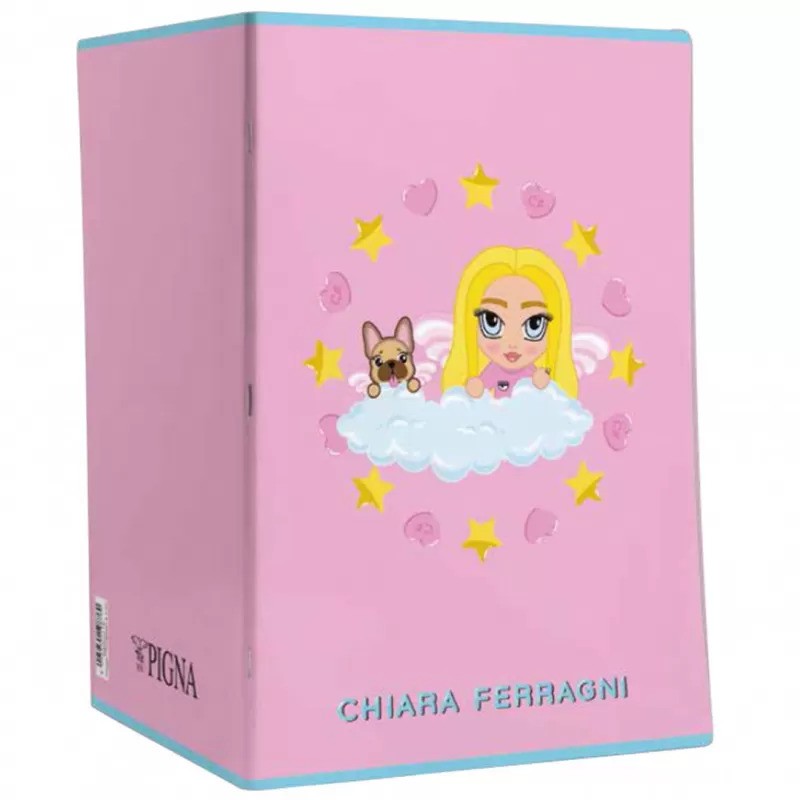 Kit 2 Quaderni Chiara Ferragni A5 42 Fogli 1r 80gr - Fantasia Causale