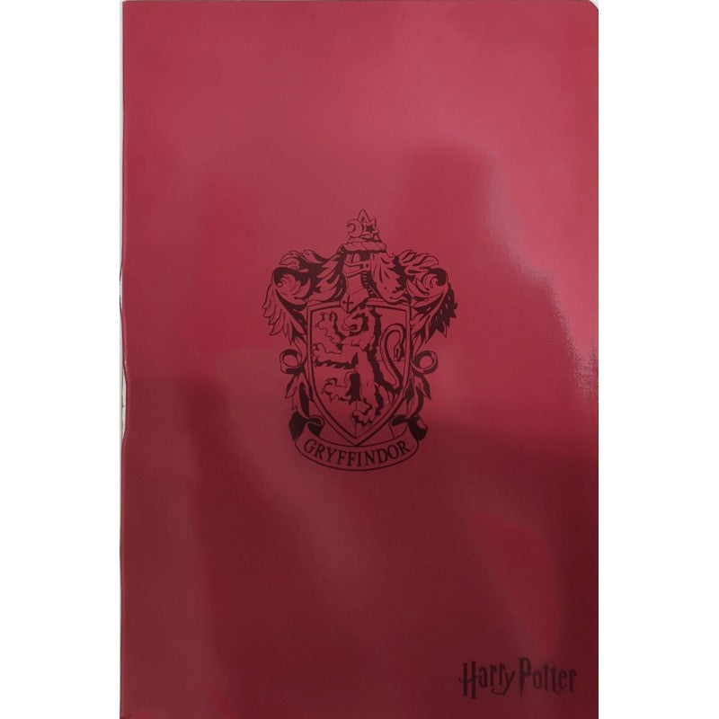 Kit 5 Maxi Quaderni Harry Potter A4 20+1 Fogli 4mm 100gr - 4 Colori Assortiti