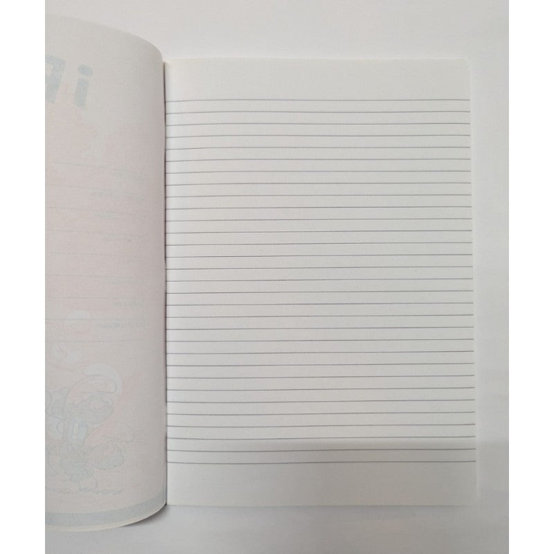 Kit 5 Maxi Quaderni I Puffi A4 1r 100gr - 4 Fantasie Assortite