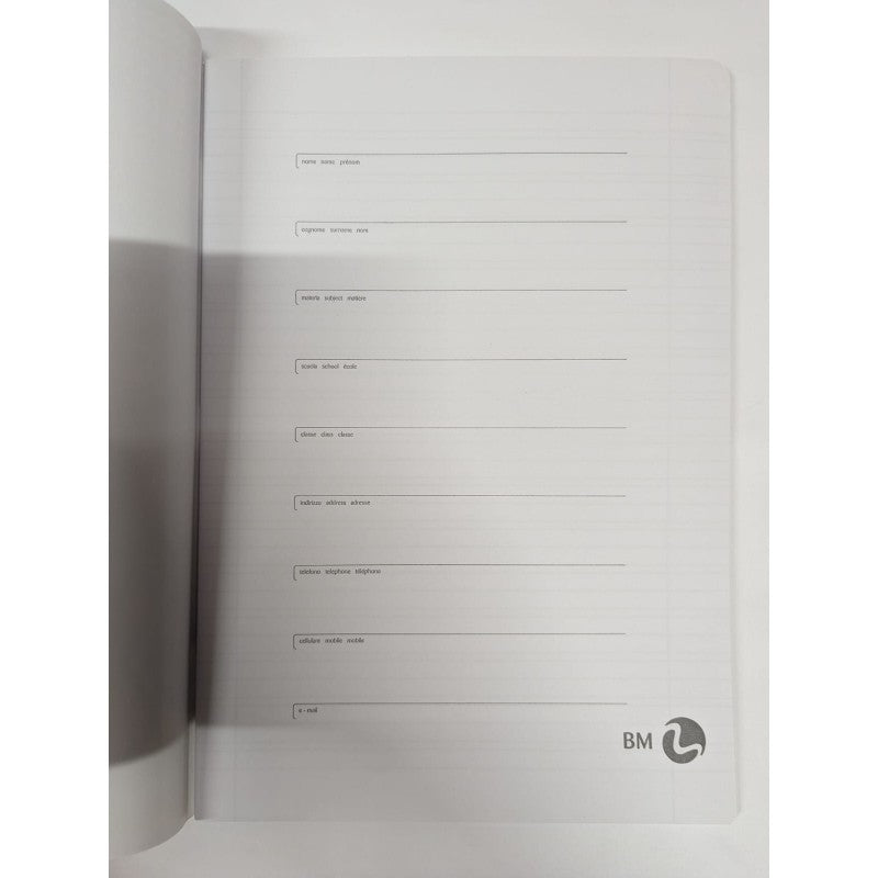 Kit 5 Maxi Quaderni Smile And Go A4 20+1 Fogli Rigo B 80gr - Fantasie Assortite