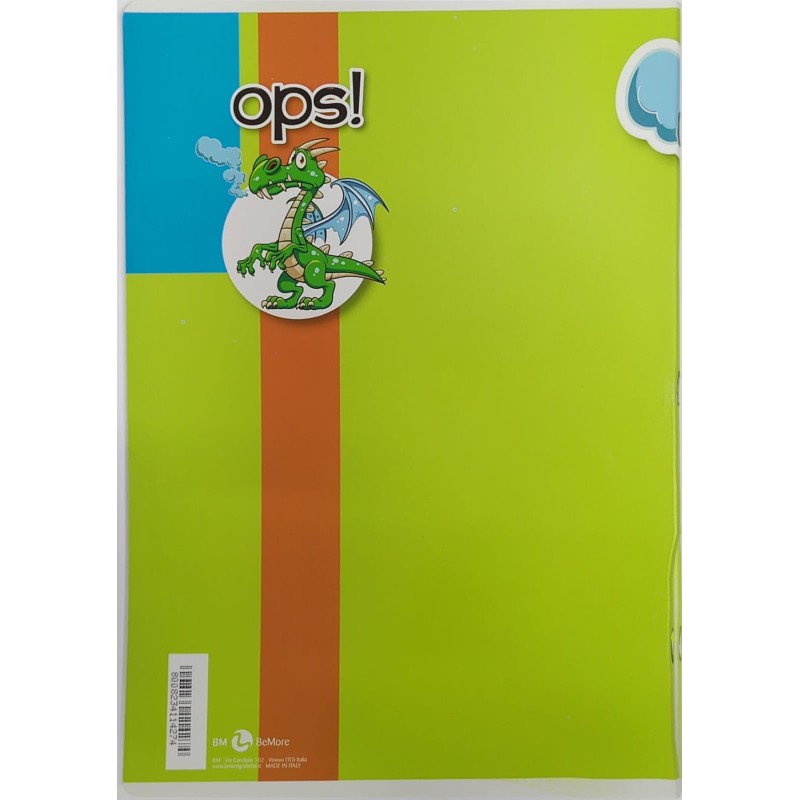 Kit 5 Maxi Quaderni Smile And Go A4 20+1 Fogli Rigo B 80gr - Fantasie Assortite