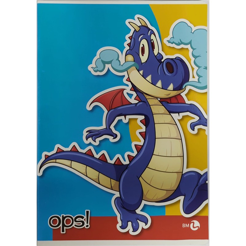 Kit 5 Maxi Quaderni Smile And Go A4 20+1 Fogli Rigo B 80gr - Fantasie Assortite