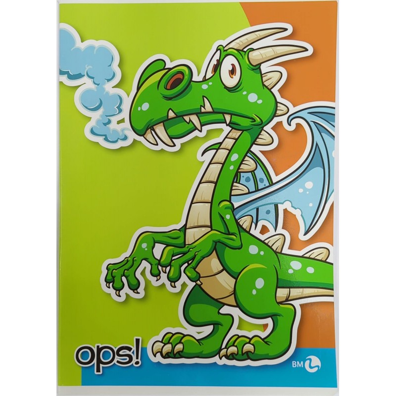 Kit 5 Maxi Quaderni Smile And Go A4 20+1 Fogli Rigo B 80gr - Fantasie Assortite