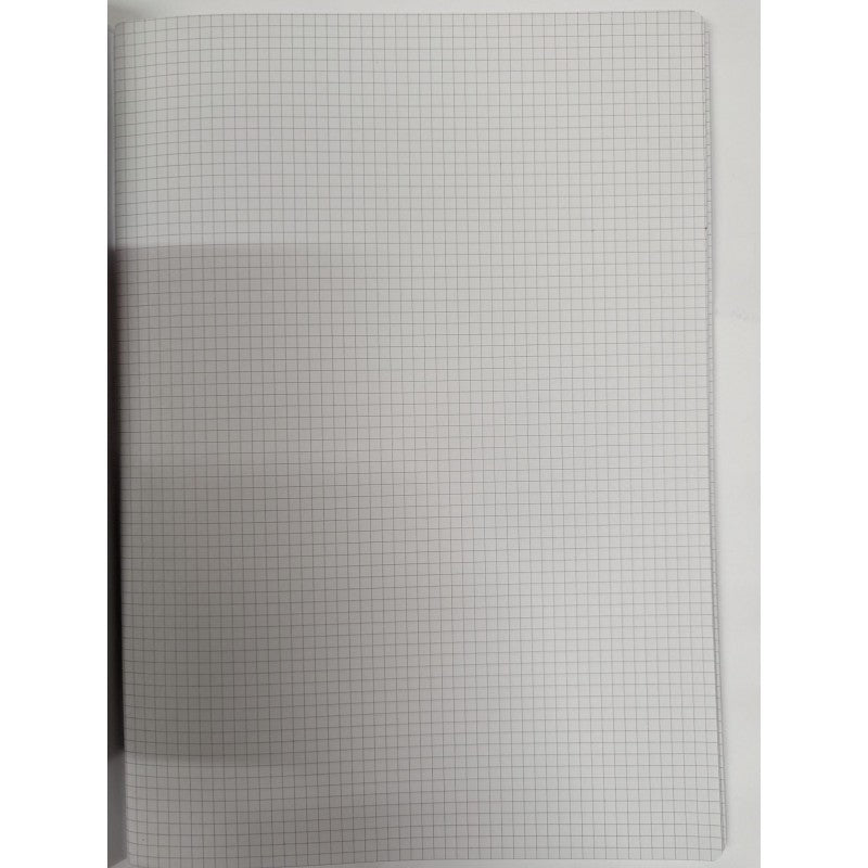 Kit 5 Maxi Quaderni Tinta Unita Glamour A4 20+1 Fogli 4mm 80gr - 4 Fantasie Assortite