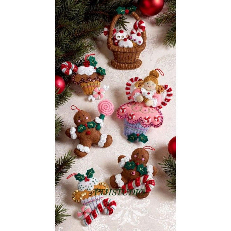 Kit Bucilla - Decorazioni In Feltro