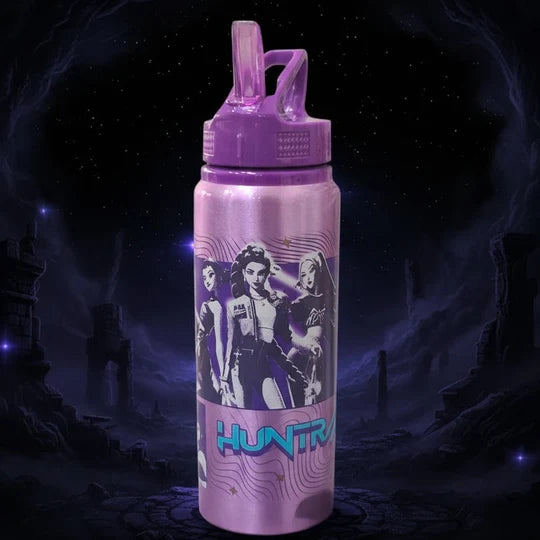 Borraccia in Alluminio K-Pop Demon Hunters 730 ml con Cannuccia
