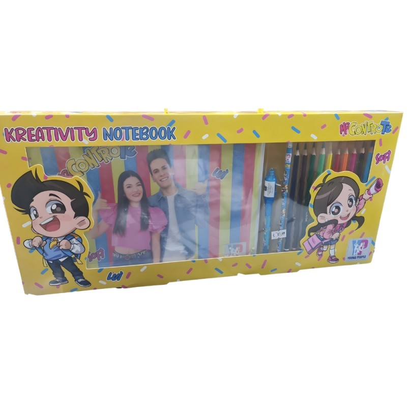 Kreativity Notebook - Me Contro Te