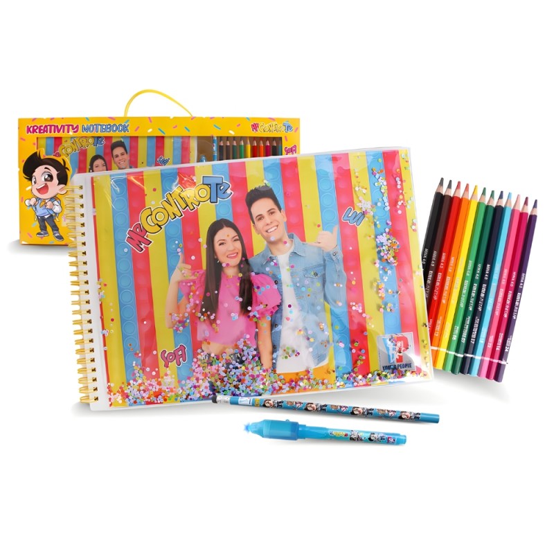 Kreativity Notebook - Me Contro Te