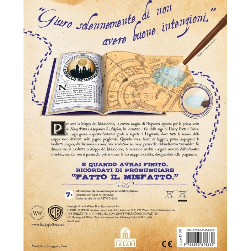 La Mappa Del Malandrino. Guida A Hogwarts. Harry Potter. Ediz. Limitata. Con Gadget Bacchetta