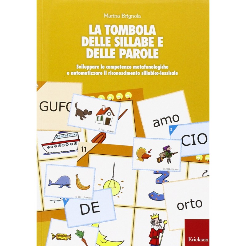La Tombola Delle Sillabe E Delle Parole - Erickson