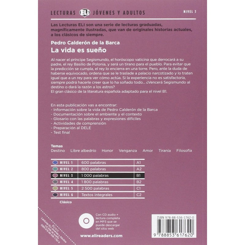 La Vida Es Sueno. Per Le Scuole Superiori. Con Espansione Online [lingua Spagnola]: La Vida Es Sueno + Downloadable Audio