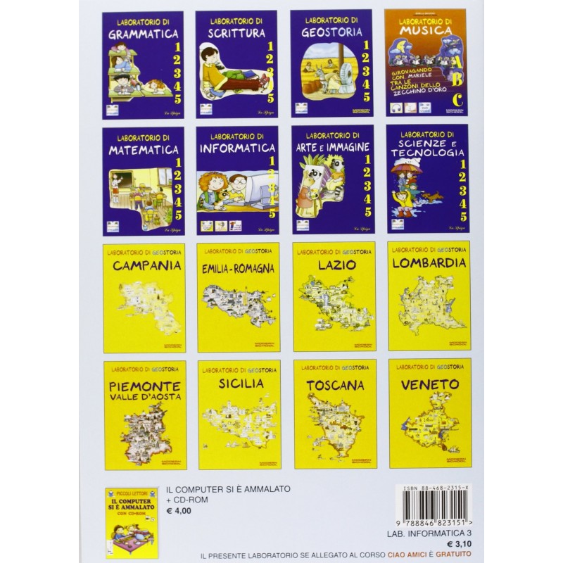 Laboratorio Di Informatica. Per La Scuola Elementare (vol. 3)
