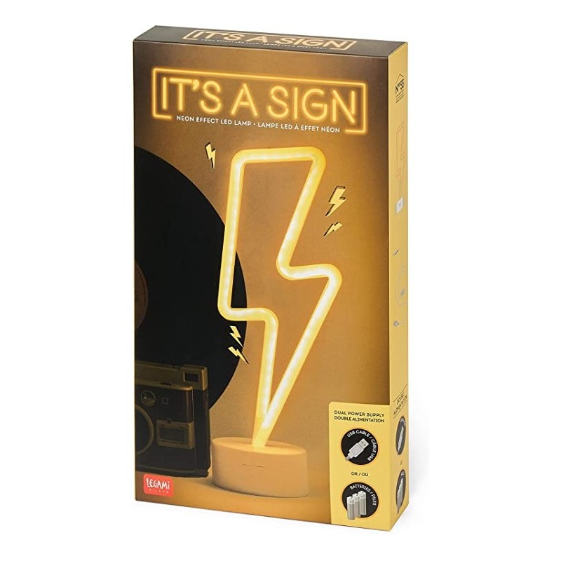 Lampada Led A Effetto Neon - Flash - Legami