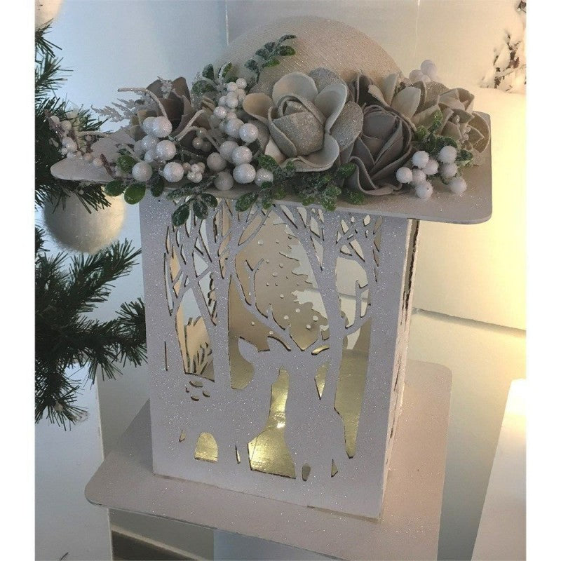 Lanterna Decorata Ad Incastro (kit 6 Pz) Cm.30x30x30