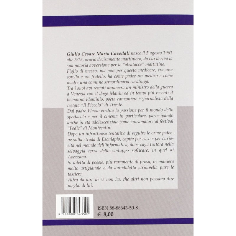 Le Mie Poesie - Giulio Cesare Maria Cavedali