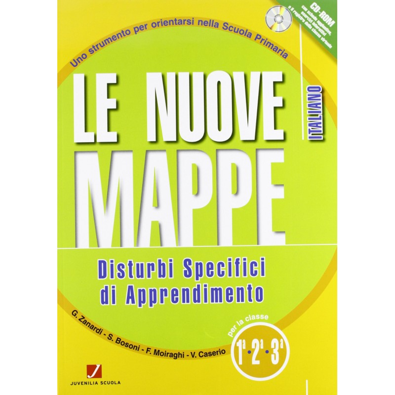 Le Nuove Mappe. Disturbi Specifici Di Apprendimento. Italiano. Per La 1ª-2ª-3ª Classe Elementare. Con Cd-rom