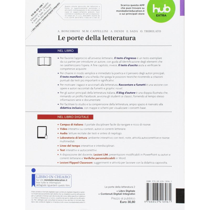 Le Porte Della Letteratura Vol. 2