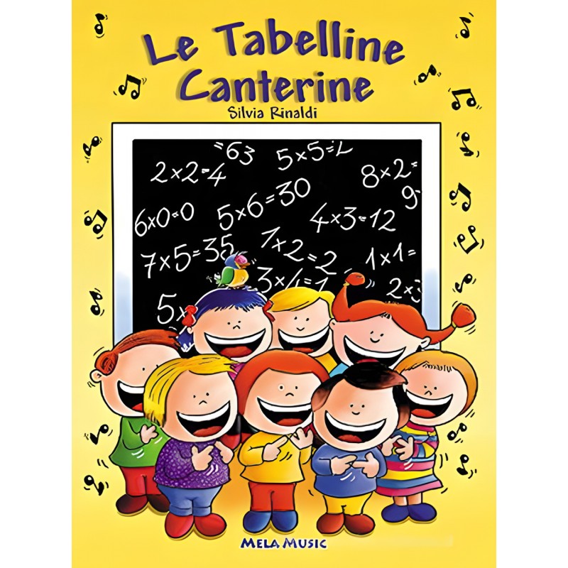 Le Tabelline Canterine - Libro + Cd