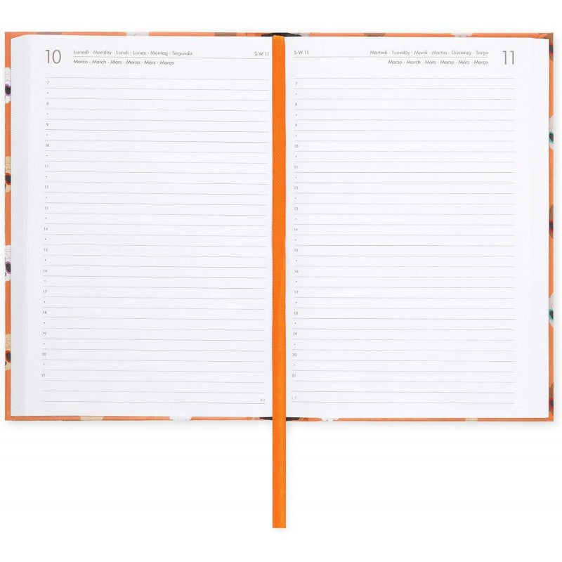 Legami - Agenda Giornaliera 2024-2025, 16 Mesi Medium, Settembre 24-dicembre 25, 12 X 18 Cm, Apricot Dogs
