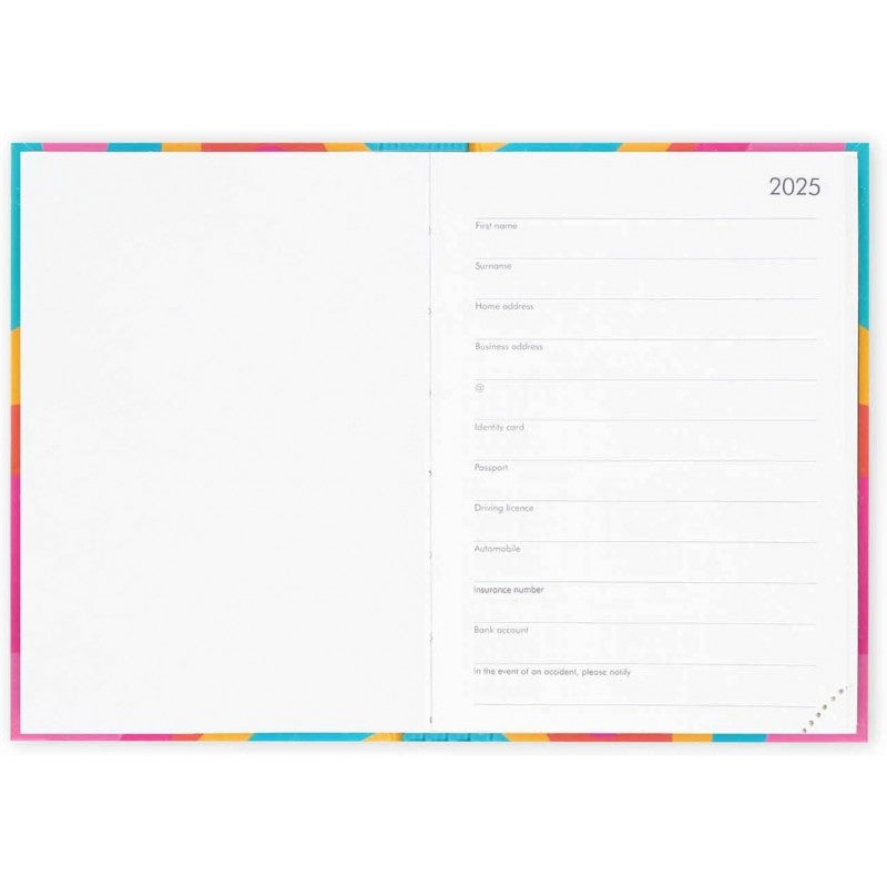 Legami - Agenda Giornaliera 2025, 12 Mesi Small Fotografica, Gennaio 2025-dicembre 2025, 9,5 X 13,5 Cm, Daisy