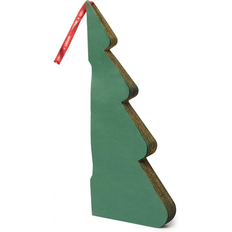 Legami - Albero Di Natale Pieghevole In Carta, Da Appendere O Appoggiare Su Una Superficie, Diametro 28 Cm, Pct0001