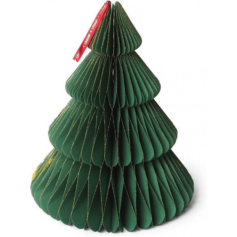 Legami - Albero Di Natale Pieghevole In Carta, Da Appendere O Appoggiare Su Una Superficie, Diametro 28 Cm, Pct0001