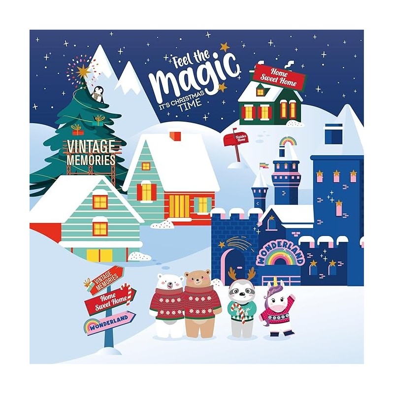 Legami - Albero Di Natale Pieghevole In Carta, Da Appendere O Appoggiare Su Una Superficie, Diametro 28 Cm, Pct0001