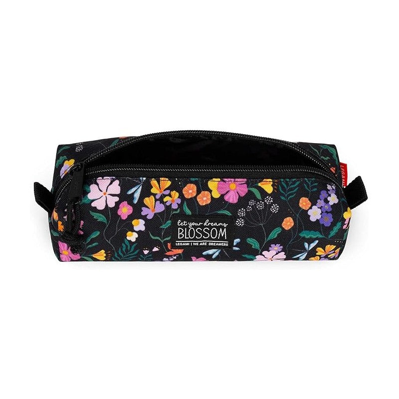 Legami - Astuccio, Chiusura A Zip, Realizzato Da Plastica Riciclata, Resistente, Pratico, 22x6 Cm - Wildflowers