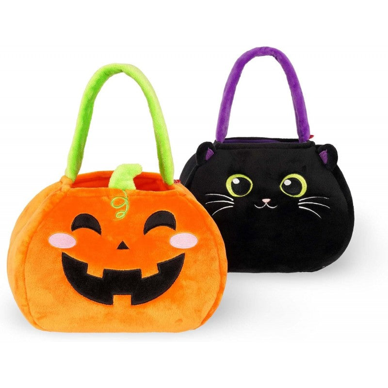 Legami – Borsa Porta Caramelle Halloween “Kitty” | Candy Bag in Tessuto Ripiegabile, con Manico per Dolcetto o Scherzetto