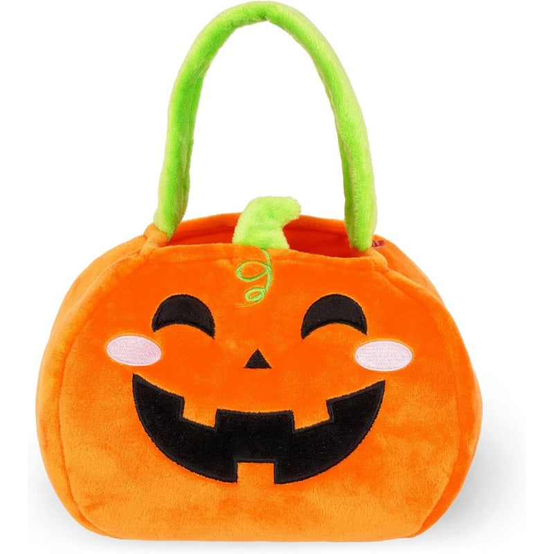Legami – Borsa Porta Caramelle Halloween “Pumpkin” | Sacchetto Candy Bag in Tessuto Ripiegabile con Manico, 20 x 35 x 3 cm