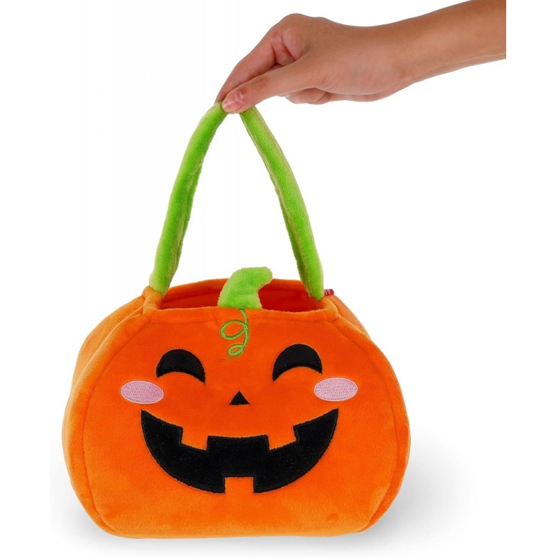 Legami – Borsa Porta Caramelle Halloween “Pumpkin” | Sacchetto Candy Bag in Tessuto Ripiegabile con Manico, 20 x 35 x 3 cm