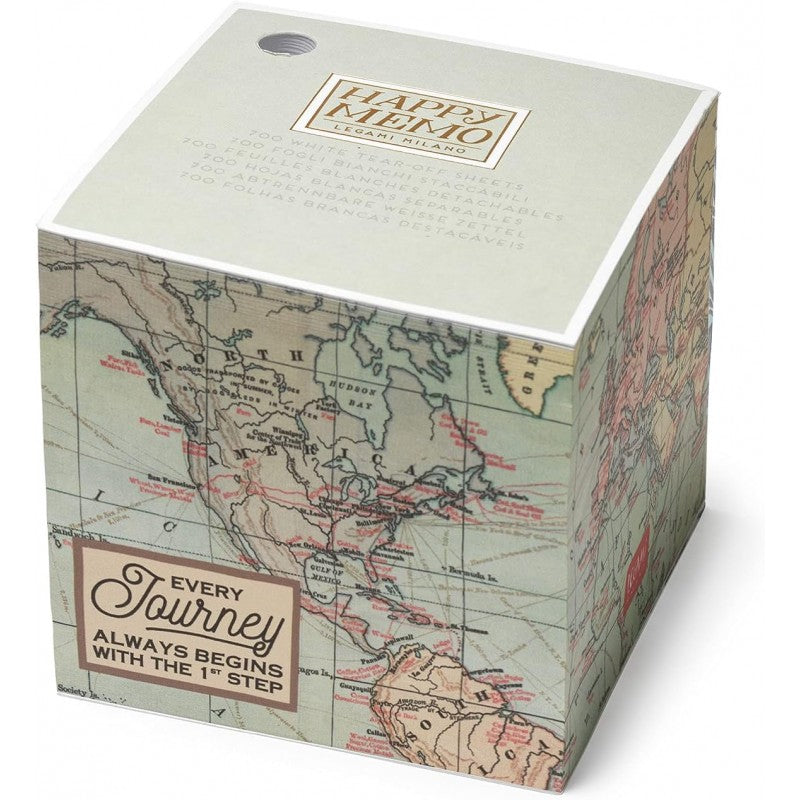 Legami Happy Memo - Blocco Note, 700 Fogli, Map