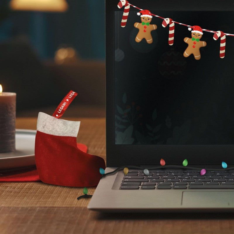 Legami - Kit Decorazioni Natalizie Da Scrivania, Multicolor, Medium