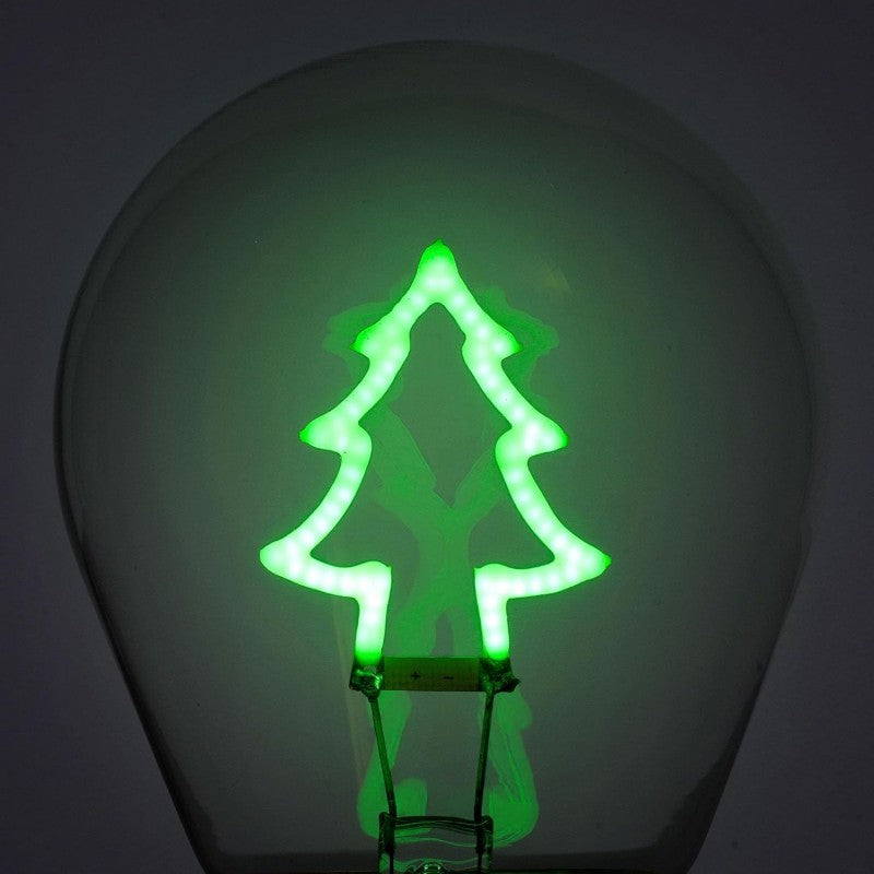 Legami - Lampada Da Tavolo A Forma Di Lampadina, Albero Di Natale, For Indoor Use Only, Ricaricabile Con Cavo Usb, Senza Fili