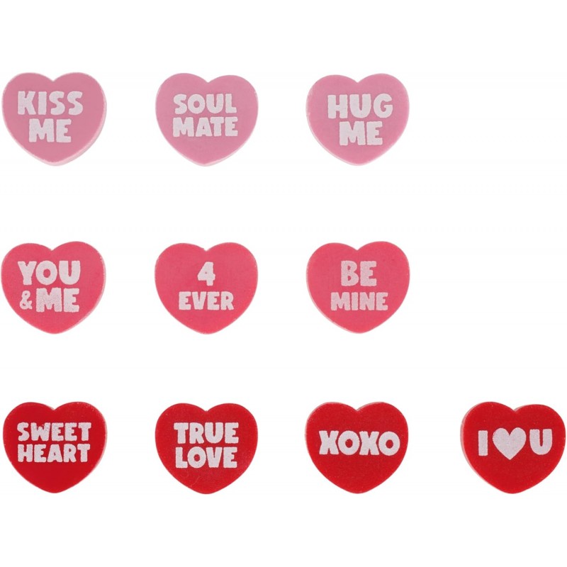 Legami - Mini Distributore Gomme Per Cancellare, Love Dispenser, 15 Gomme, Gomma A Forma Cuore