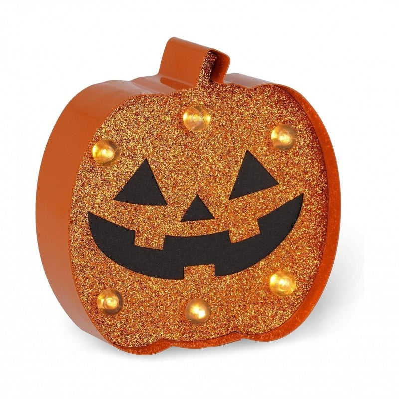 Legami Mini Luce Decorativa Tema Zucca Halloween, Uso Interno, Luce Led Luminosa