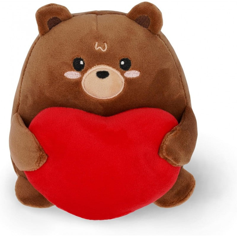 Legami - Orsetto Di Peluche Con Cuore, Idea Regalo San Valentino, 12,5 X 17,5 Cm, Teddy Bear