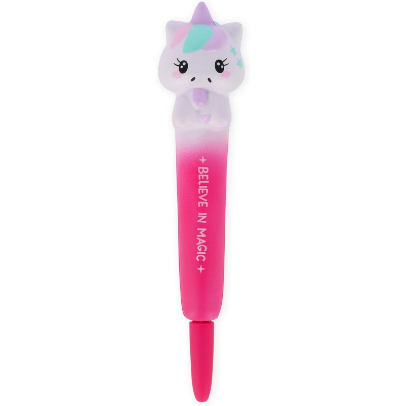 Legami - Penna Gel Antistress - Squeezies, Squishy, Penna Anti Stress, Super Morbida, Inchiostro Nero, Punta 1 Mm