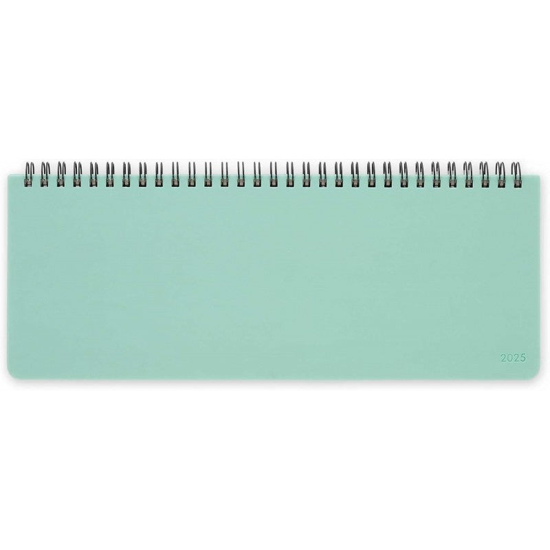 Legami - Planning Da Scrivania 13 Mesi Gennaio 2025-gennaio 2026, Formato Orizzontale, Spiralata, 27.2 X 10.2, Milk&mint